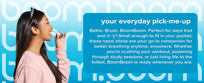 boom.boom NASAL STICK(4 PACK)